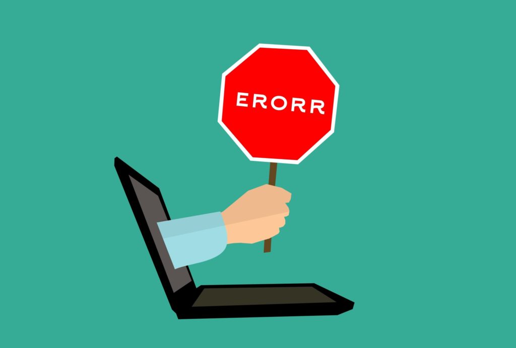 How to Resolve a Website Error