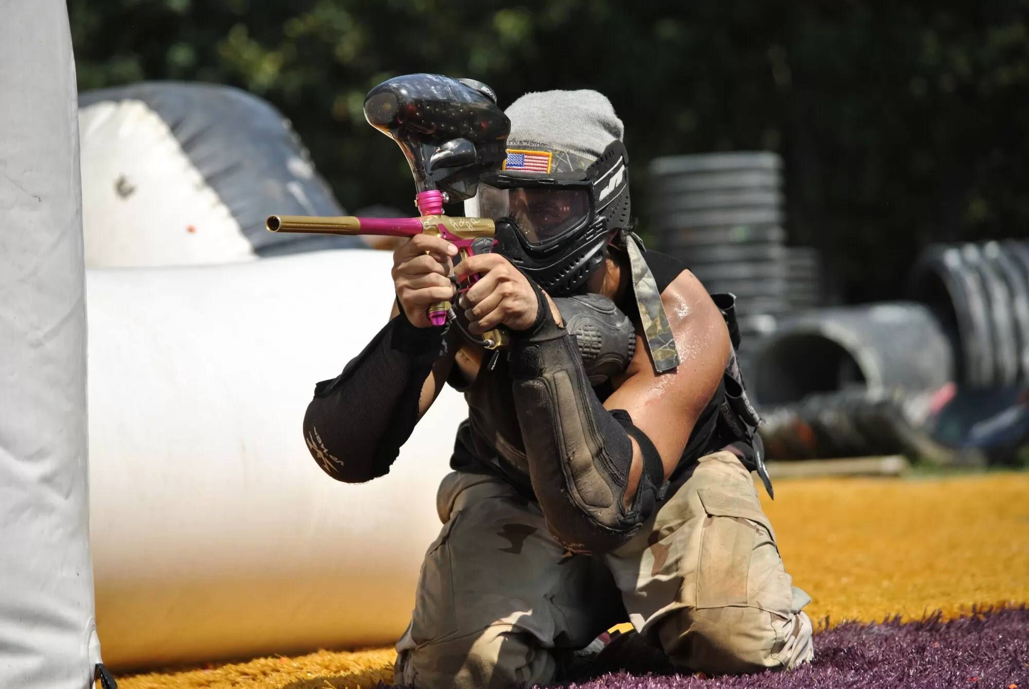 How to Be Good at Paintball
