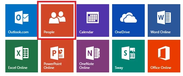 how to delete contacts in hotmail