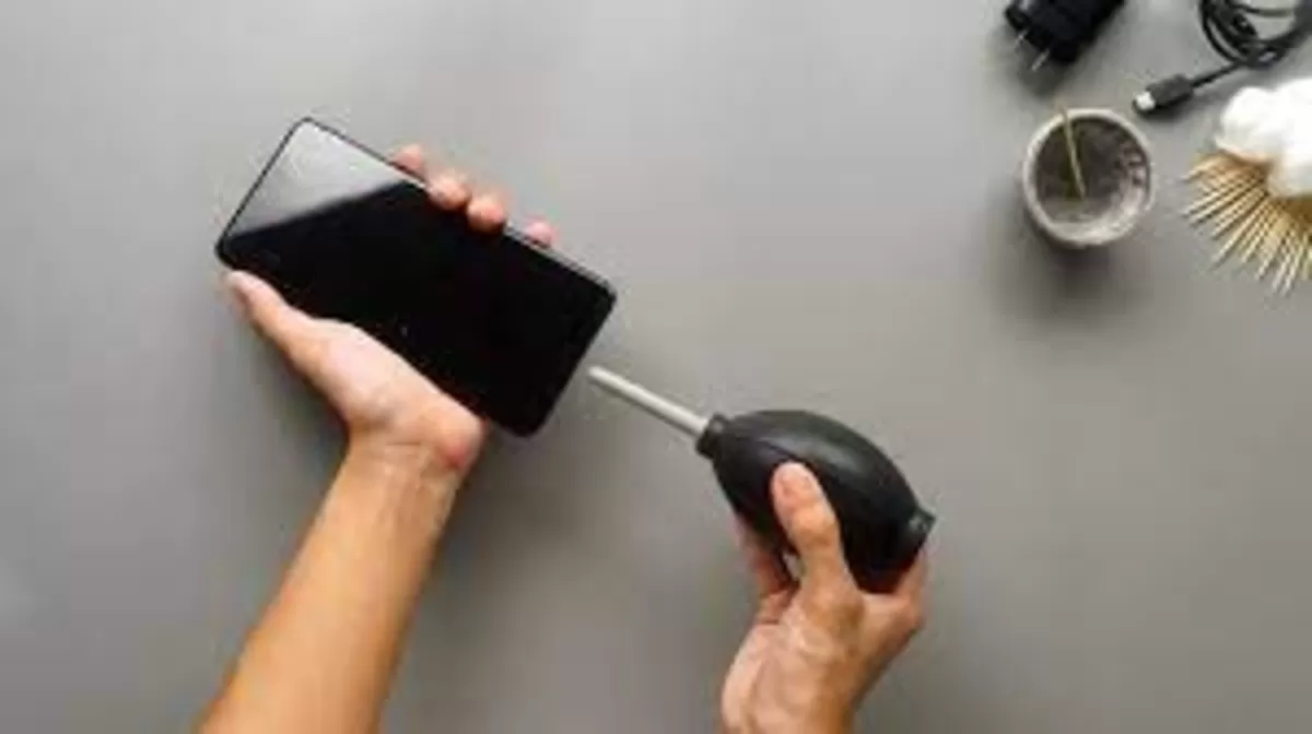 how to clean charging port