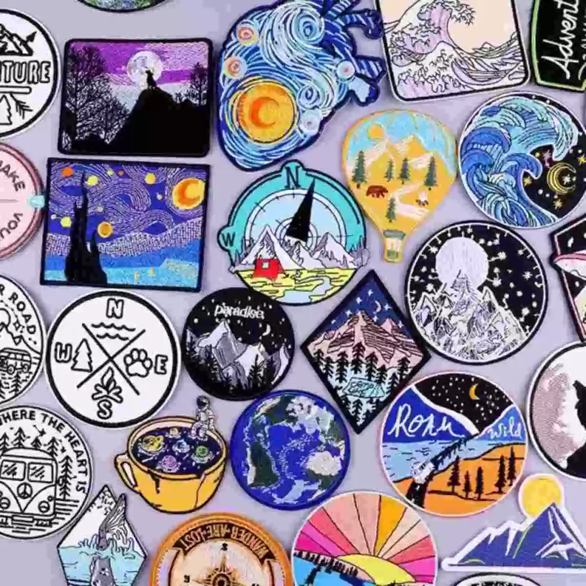 customized embroidered patches