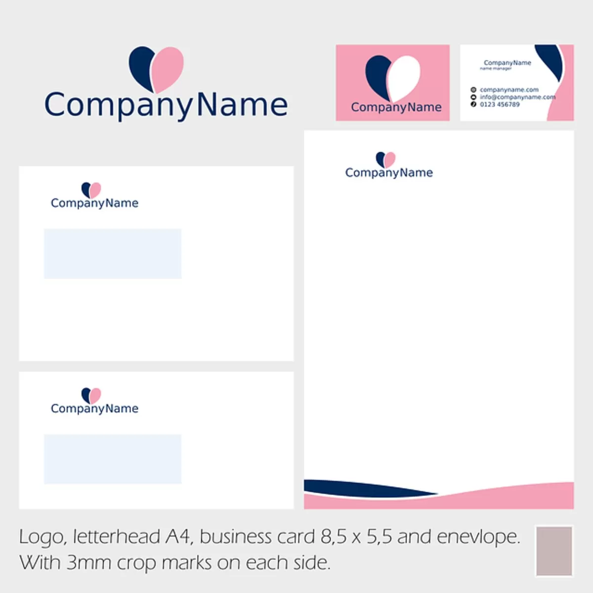 cleaning business cards