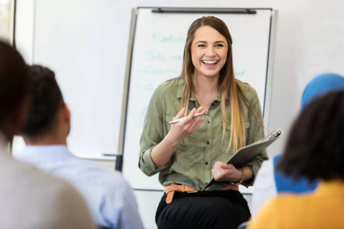 Pubic speaking training